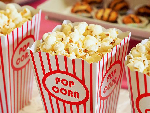 krabice popcornu